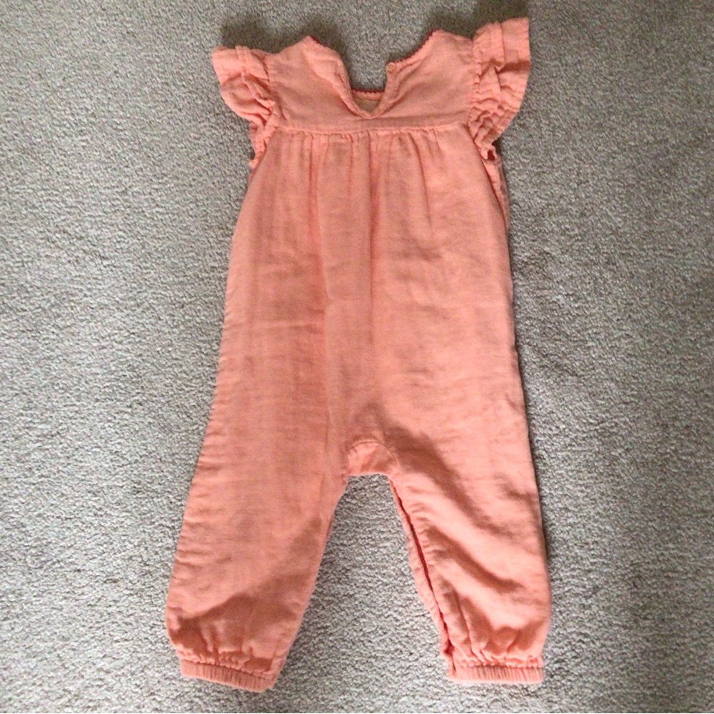 “SOLD”  “PEEK” BABY GIRLS EMBROIDERY & TASSELS COVERALL- 18-24 MONTHS - Picture 7 of 9